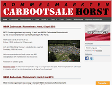 Tablet Screenshot of carbootsalehorst.nl